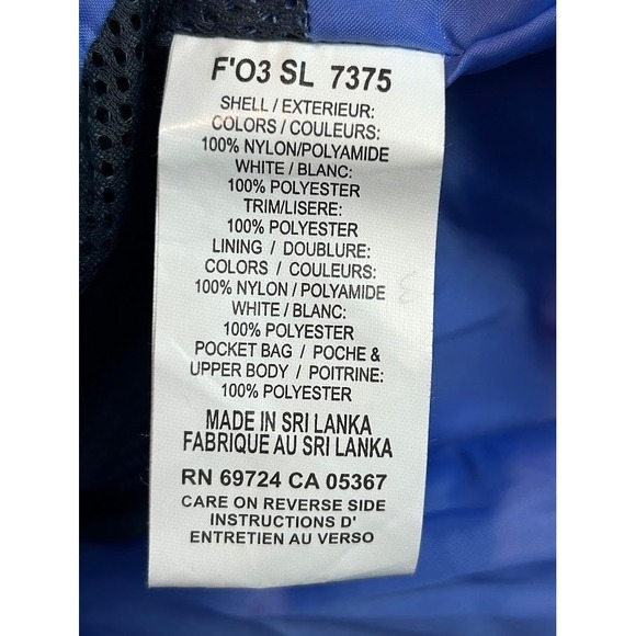 Columbia Womens Interchange Jacket Blue Black Lightweight Rain Wind Size L - Picture 9 of 11